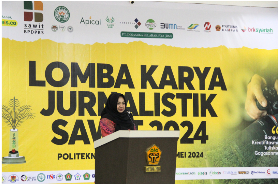 Lomba Karya Jurnalistik Sawit 2024 Diadakan di Kampus Poiteknik Kampar
